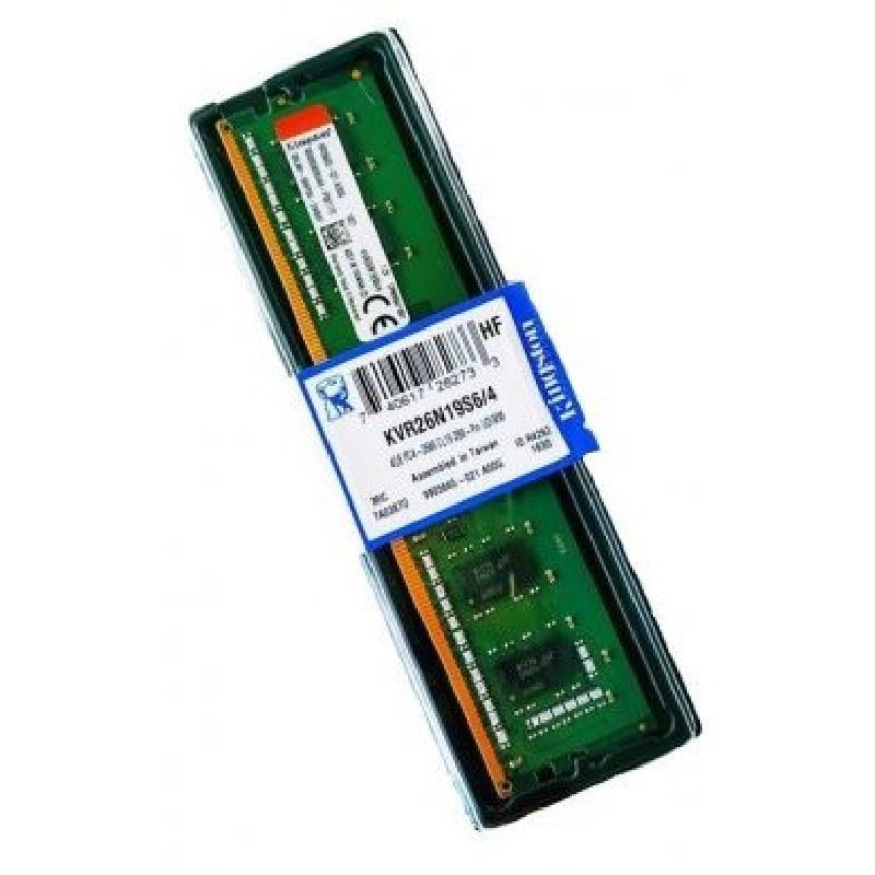 md5-6bfe1895af46565bc945e1345c33bd8e Memoria Kingston Pc 4Gb Ddr4 2666Mhz 1.2V Low - Imagem 1