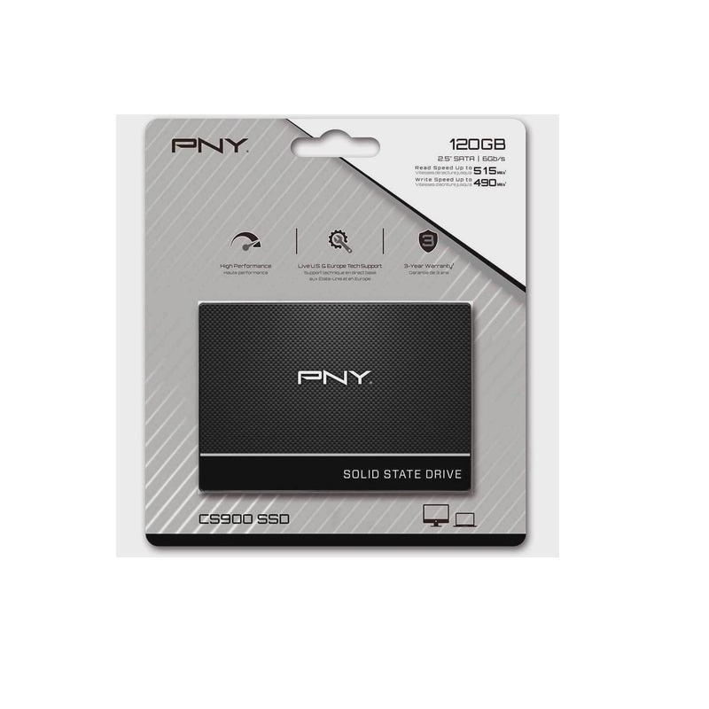 pny-120 Hd Pny Ssd 120Gb 2,5″ Cs900 Sata3 - Especial - Imagem 1