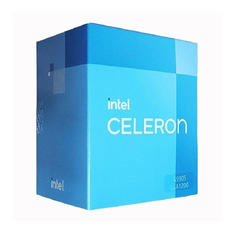 md5-a1b1ea6dd269876b7b43eac30d8cd92b Processador Intel Celeron G5905 3.5Ghz 4Mb Lga 1200 10G - Imagem 1
