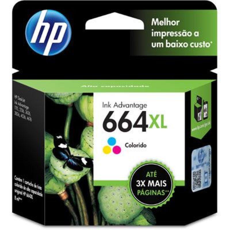 md5-87FCAD321184E4A71F767416FDCE0F27 Cartucho Hp 664Xl Tri-Color F6V30Ab - Imagem 1
