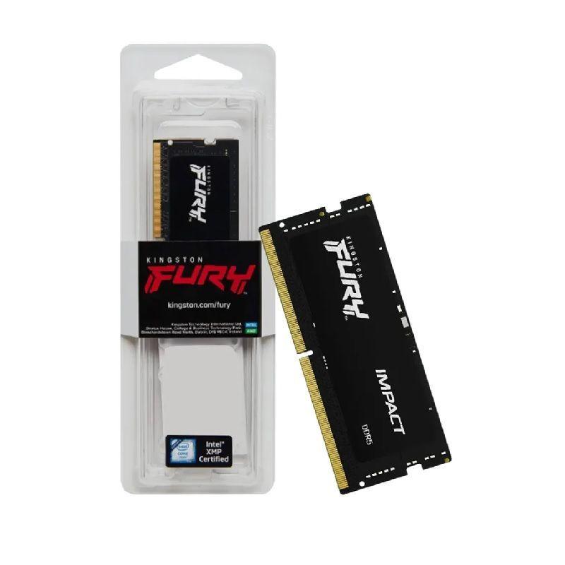 md5-B532D34EB805482444925354AC8D3BD8 Memoria Kingston Note 16Gb Ddr5 5600Mhz Cl40 Fury Impact Xmp 3.0 - Imagem 1