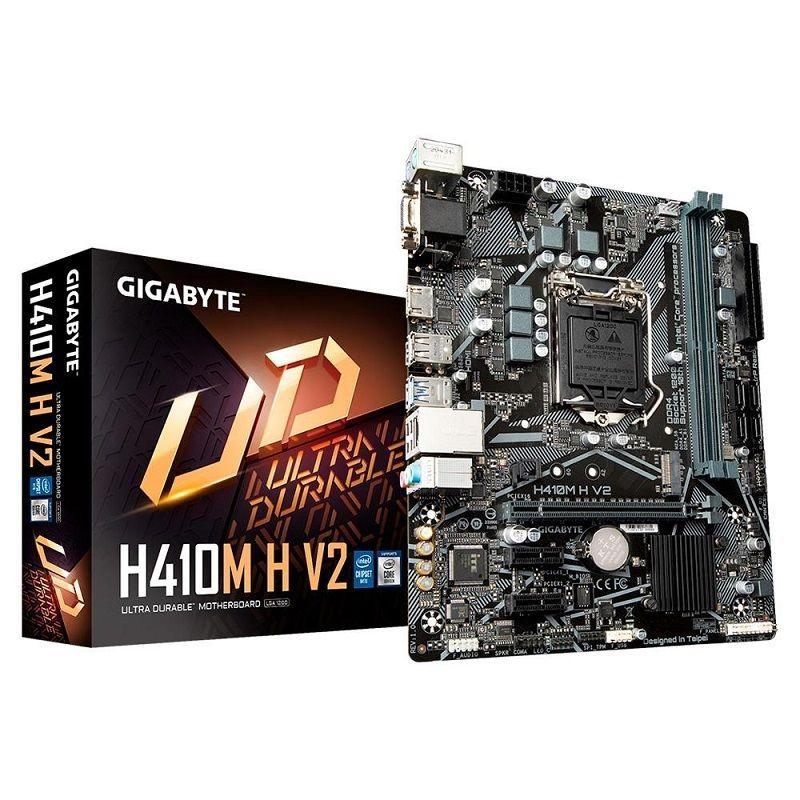 md5-9bcf29fb49f52f8684f9a54858ee6c02 Placa Mae Gigabyte H410M H V2.0 Lga 1200 Ddr4 Hdmi Vga. - Imagem 1
