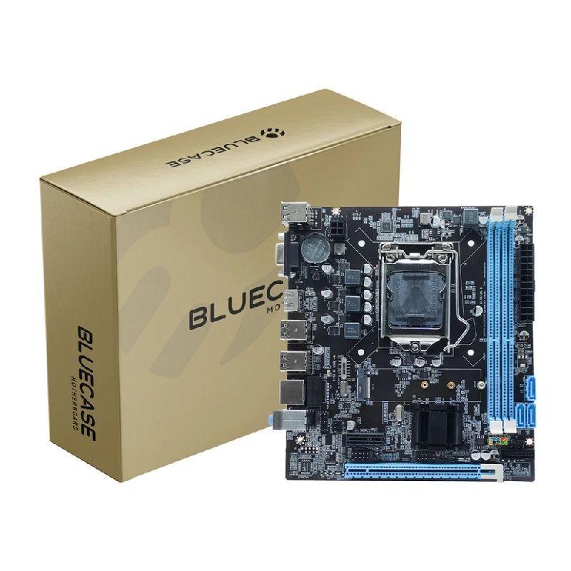 md5-66B085BBCA8B4569ECFF81FA1CC93BF1 Placa Mae Bluecase Bmbh61-G2Hg-M2 Rev 3.0 16Gb Ddr3 1155P Gigabit - Imagem 1