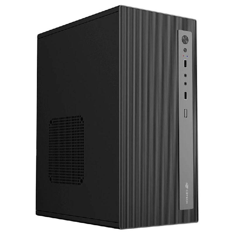 md5-079551CAE2665690F8D9DBDFD9FC55DF Gabinete C3Tech Micro-Atx Mt-36Bk C/ Fonte 200W - Imagem 1