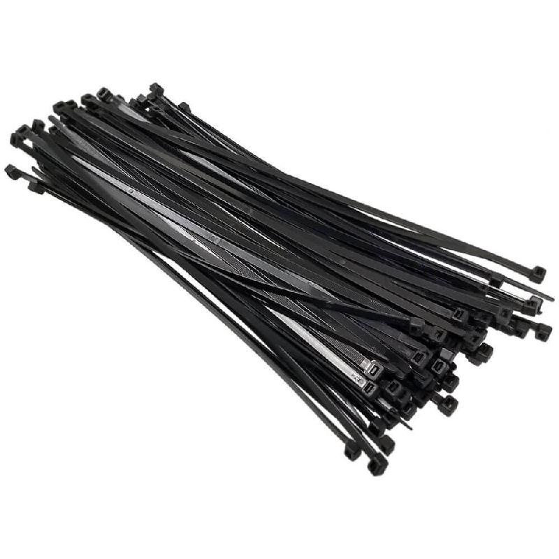 md5-CA96F192619F1F07D45D446781FE88E0 Organizador Md9 Abracadeira Nylon 3X150Mm C/100 Preta - Imagem 1