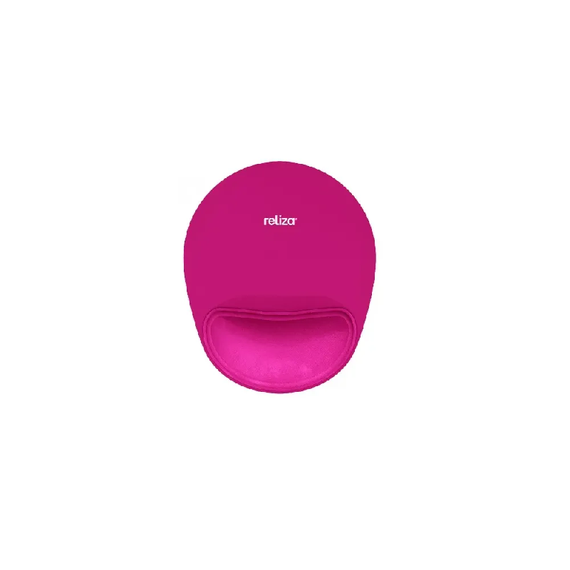 md5-9609FC67DA3EB6D220327B5E3603631D Mouse Pad Reliza Ergonomico Comfort Magenta - Imagem 1