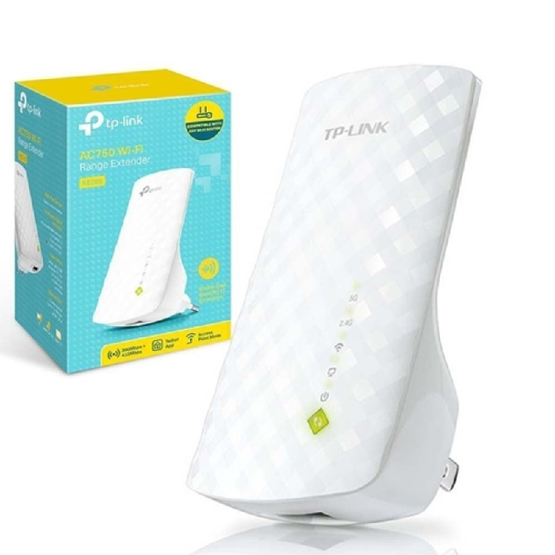 md5-10E0525971A5B6BD16248B7B0BCD3A76 Roteador Tp-Link Repetidor Wireless Re200 Dual Ac750 - Imagem 1