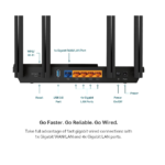 Roteador Tp-Link Archer Xx530V Ont Gpon Voip Usb Wi-Fi 6 Gigabit Ax3000 V2 - Imagem 2