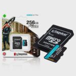 Cartao De Memoria Kingston 256Gb Canvas Go Plus C/Adap Sdcg3/256G* - Imagem 3