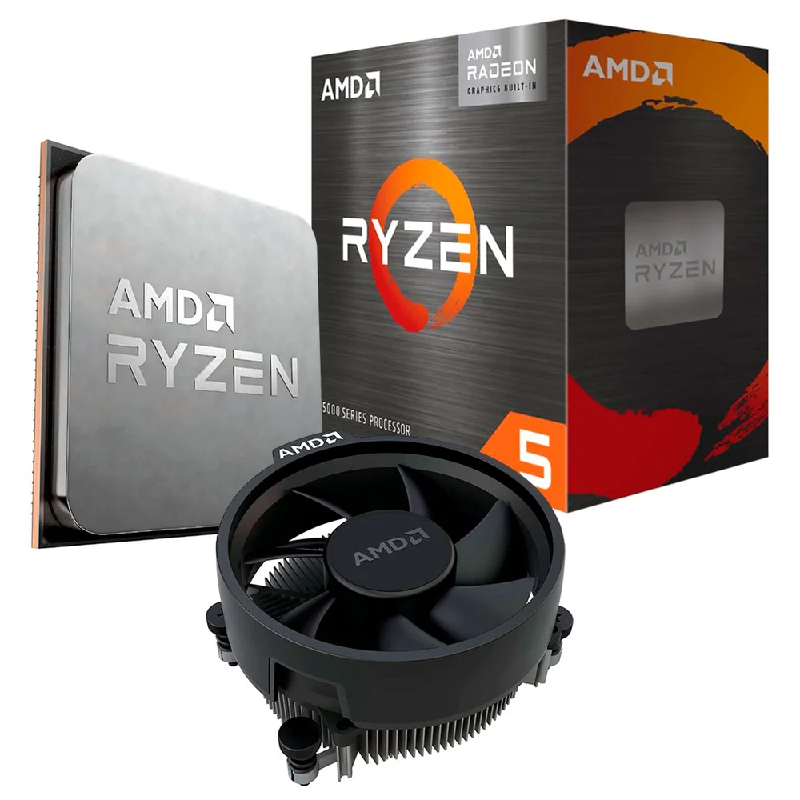 md5-22ac073ee96889f9e4c4994de97bd7f4 Processador Amd Ryzen 5 5600Gt 4.2 Ghz 19Mb Am4 Com Video Box - Imagem 1