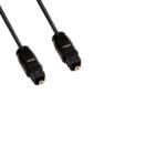 Cabo Generico Fibra Otica 1+1 Toslink Preto 3 Metros - Imagem 3