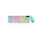 Teclado Hoopson Kit + Mouse Gamer Rgb Branco Tpc-096Kb - Imagem 2