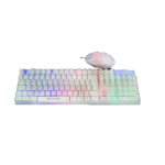 Teclado Hoopson Kit + Mouse Gamer Rgb Branco Tpc-096Kb - Imagem 3