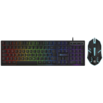 Teclado Hoopson Kit + Mouse Gamer Rgb Preto Tpc-096Kp - Imagem 3