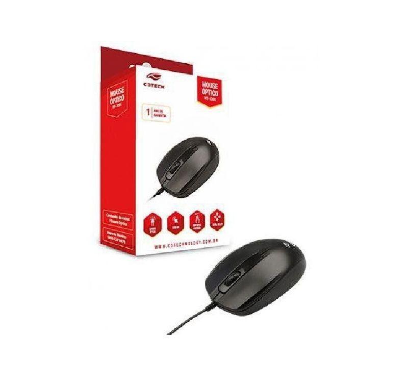 md5-17c74421221159e856e478f15d70f18a Mouse C3Tech Usb Ms-35Bk Preto - Imagem 1
