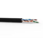 Cabo De Rede Telecam Cat 5E U/Utp Int/Ext 4P 24Awg 305M 100% Cobre Preto - Imagem 3