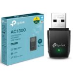 Adapt. De Rede Tp-Link Archer T3U Mini Wifi Dual Band 2,4/5 Ghz Ac 1300Mbps