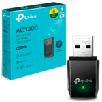 Adapt. De Rede Tp-Link Archer T3U Mini Wifi Dual Band 2,4/5 Ghz Ac 1300Mbps - Imagem 3