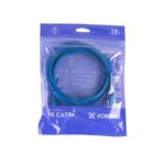 Cabo De Rede Fortrek Patch Cord Cat5E 1,5 Metros Fkcat5E Az